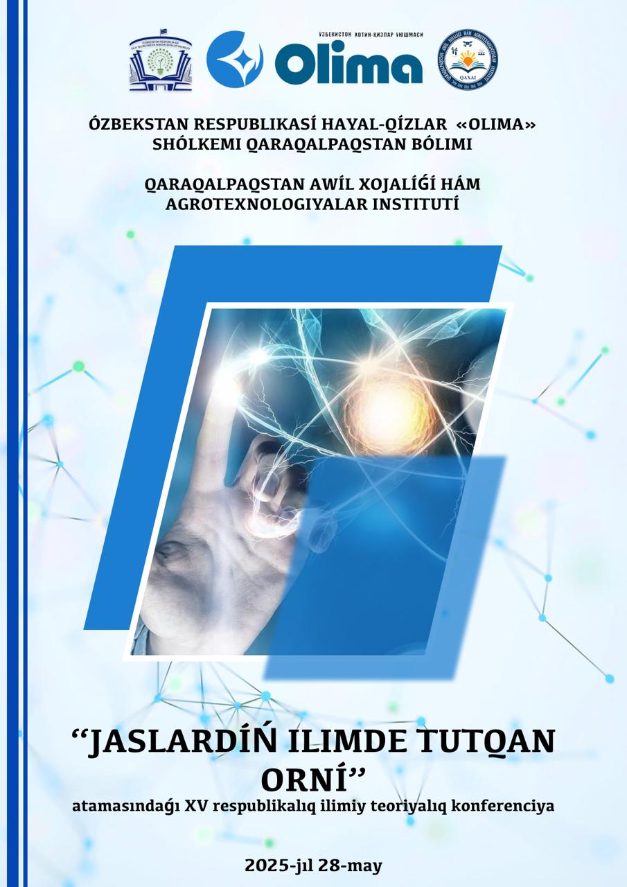 					View Vol. 1 No. 22 (2025): "JASLARDÍN ILIMDE TUTOAN ORNÍ"
				